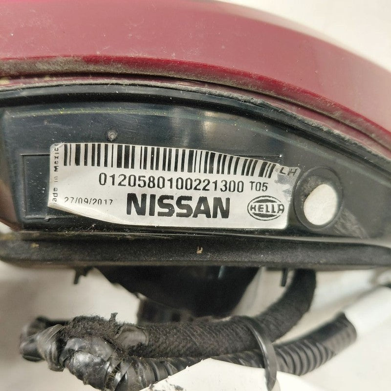 Driver Left Tail Light Brake Lamp Lid Mounted Fits 16-18 Nissan Maxima
