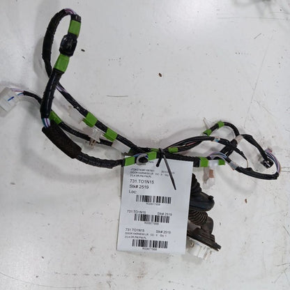 Toyota Prius C Door Harness Wire Wiring Left Rear  2017 2016 2015 2014