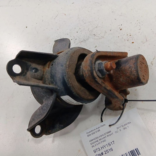 Hyundai Elantra Engine Motor Mount Right Passenger  2017 2016 2015 2014 2013