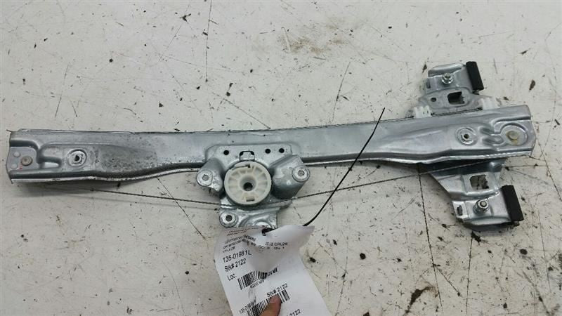 Left Rear Window Regulator Motor Track VIN P 4th Digit Limited 12-16 C
