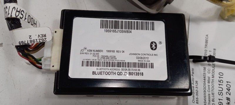 Subaru  Tribeca Bluetooth Module B013518  2010 2011 2012 2013 OEM