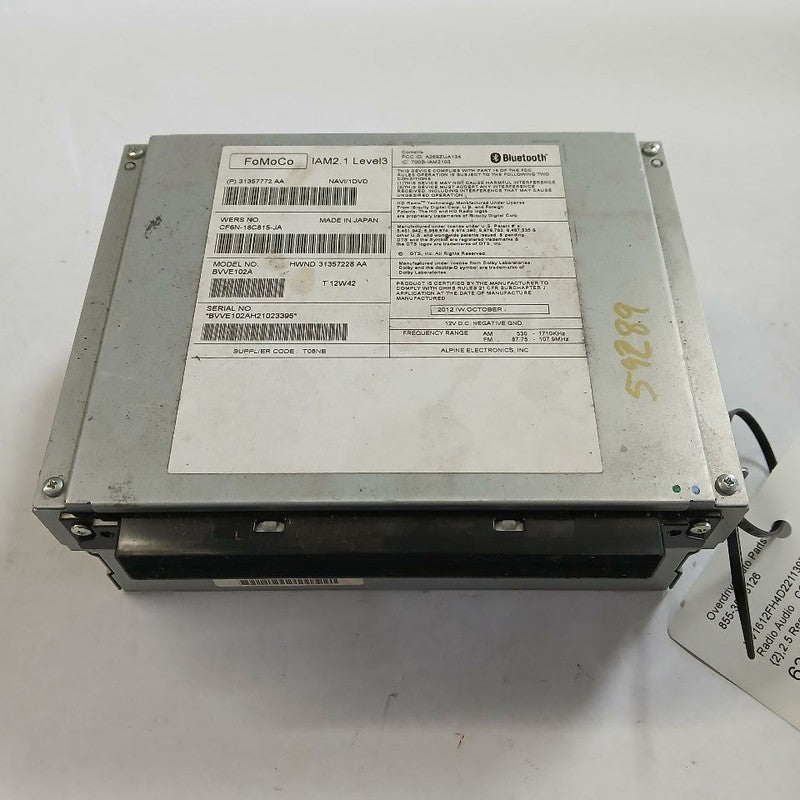 Audio Equipment Radio Receiver AM-FM-CD-MP3 Fits 12-16 Volvo 80 Series