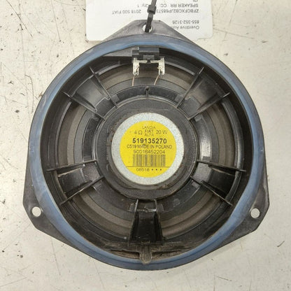 2018 Fiat 500 X Model Speaker Right Passenger Rear