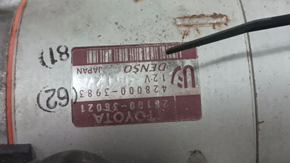2810038020 Engine Starter Motor RWD Fits 07-12 16-17 LEXUS LS460
