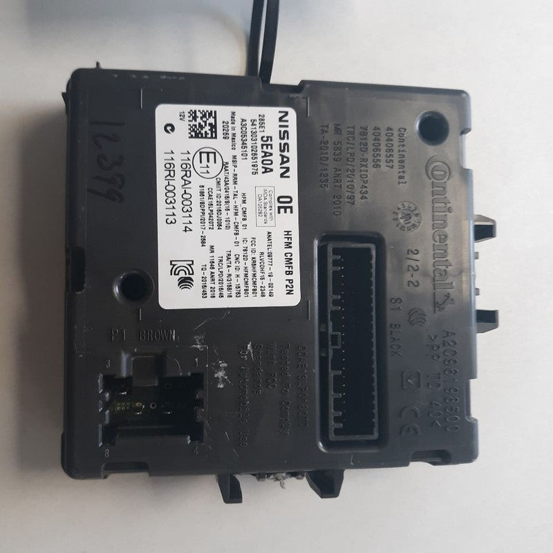 Theft-locking Keyless Entry Control Module Fits 18-20 22-23 Nissan Kicks