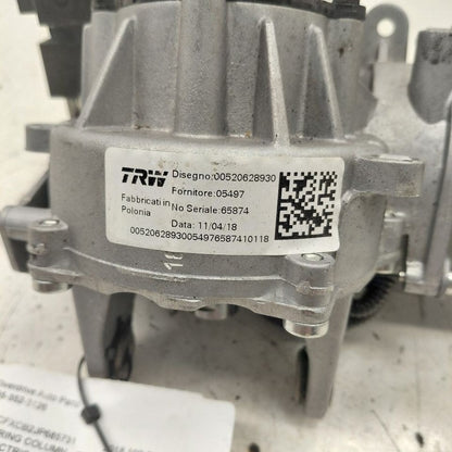 2018 Fiat 500 X Model Electric Assist Steering Column Motor