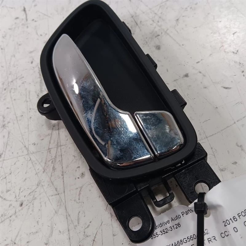 Kia Forte Door Handle Right Passenger Rear Interior Inside  2014 2015 