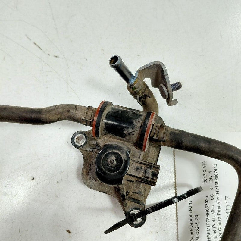 Honda Civic Vapor Canister Purge Valve {HV1362007410} 2018 2017 2016 O