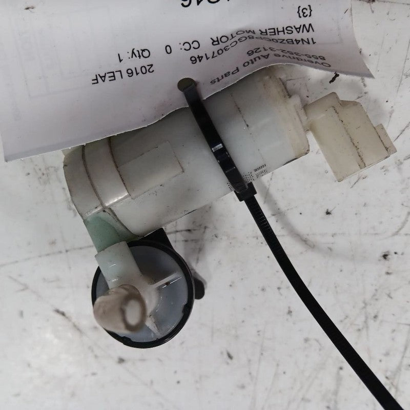 Nissan LEAF Windshield Washer Wash Fluid Reservoir Motor Pump Electric