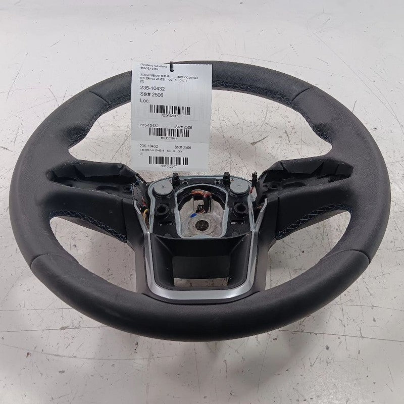 Steering Wheel non-heated w/o Adaptive Cruise Fits 22-23 Jeep Compass