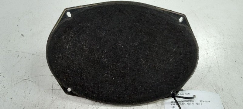 Dodge Dart Speaker Right Passenger Rear 2013 2014 2015 2016