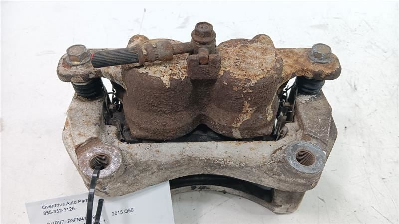 Driver Front Left Brake Caliper  Dual Piston Fits 14-19 INFINITI Q50  