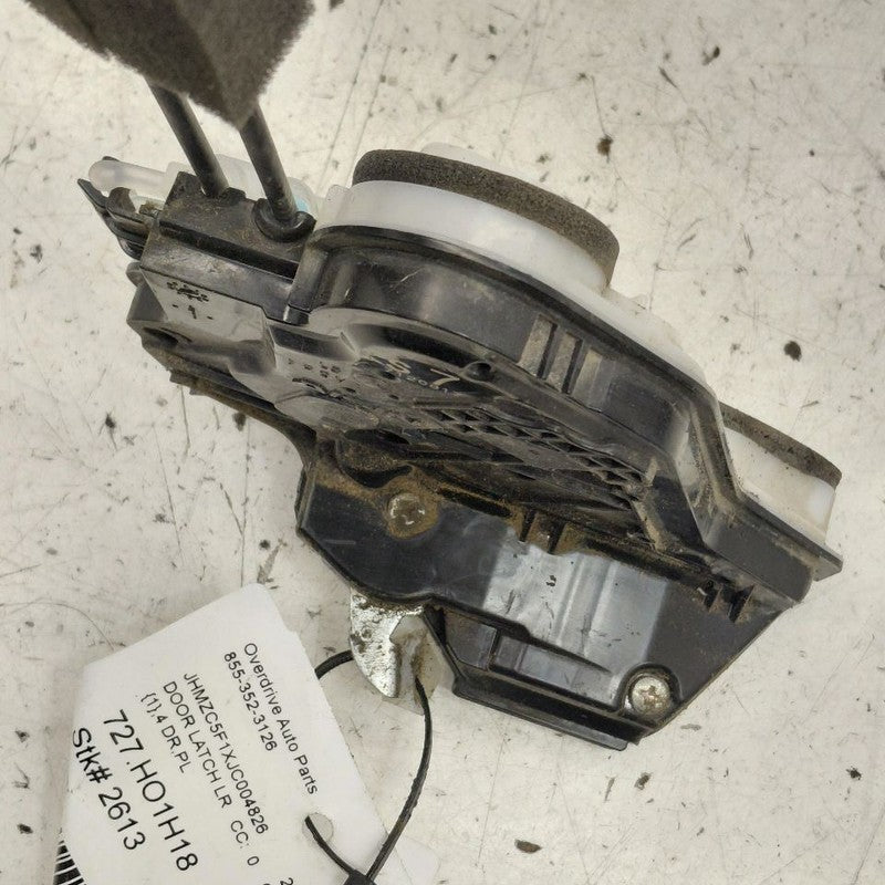 Honda Clarity Door Latch Lock Left Driver Rear  2018 2019 2020