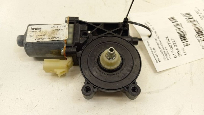 Driver Left Power Window Motor VIN 1 4th Digit Limited Fits 13-16 Chev