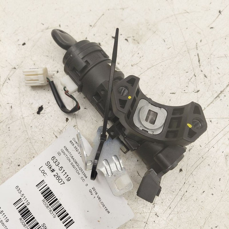 Ignition Switch Conventional Ignition Column Mounted 12-17 Hyundai Vel