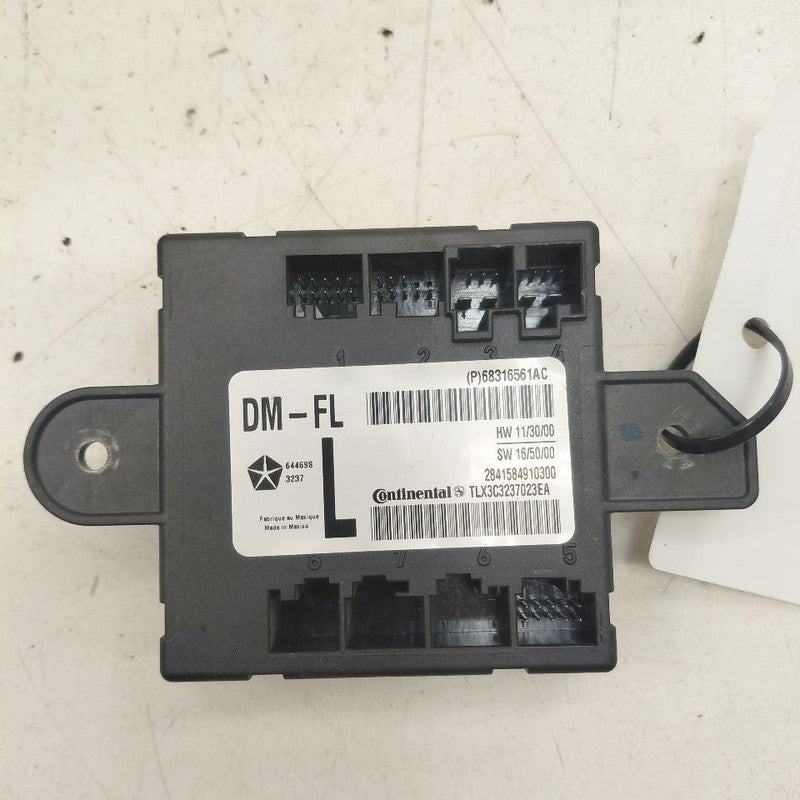 Driver Left Front Door Control Module Fits 17-19 Chrysler Pacifica