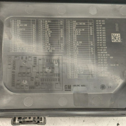 Fuse Box Engine Fits 16-18 Chevy Volt