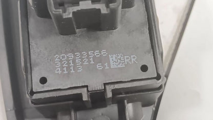 Chevy Volt Power Window Switch Right Passenger Rear  2011 2012 2013 2014 2015