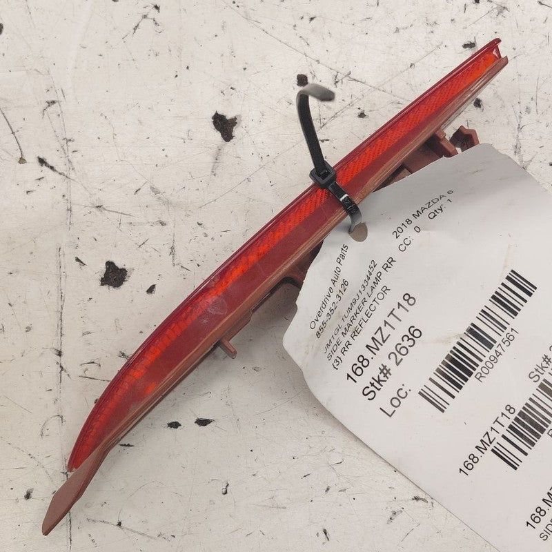 Mazda 6 Passenger Right Rear Side Marker Reflector 2018 2019 2020 2021