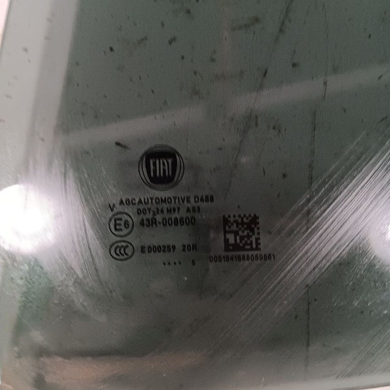 Left Rear Door Glass Window X Model With Privacy Tint Fits 16-17 FIAT 500