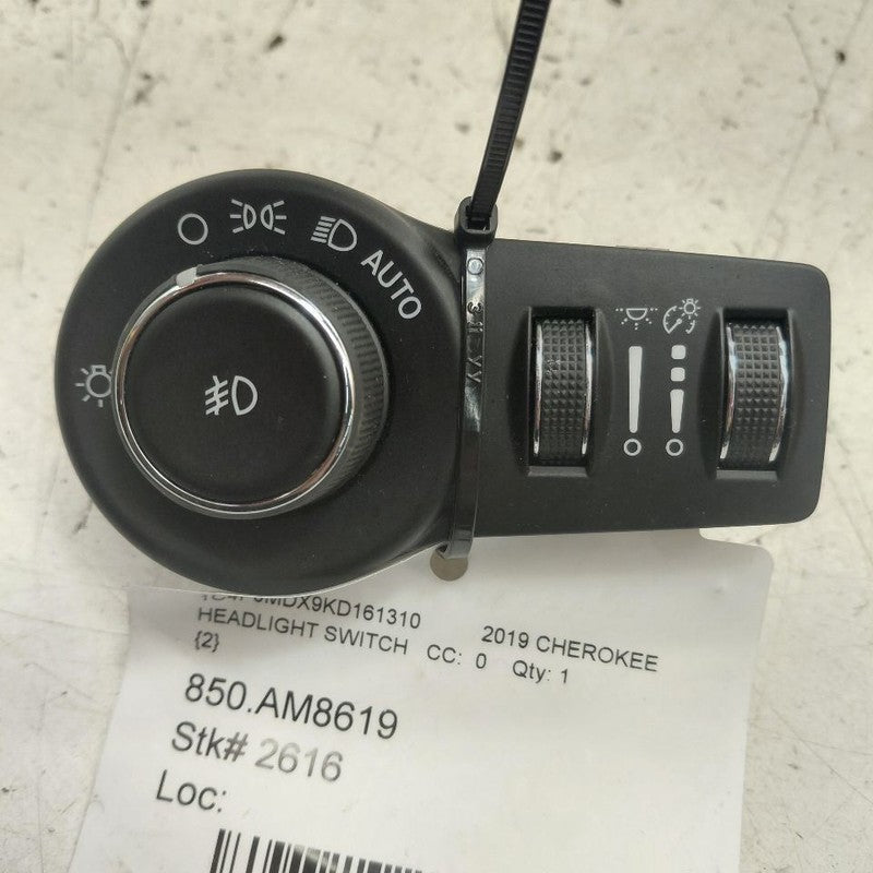Jeep Cherokee Headlight Switch Head Light Lamp  2019 2020 2021