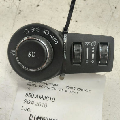Jeep Cherokee Headlight Switch Head Light Lamp  2019 2020 2021