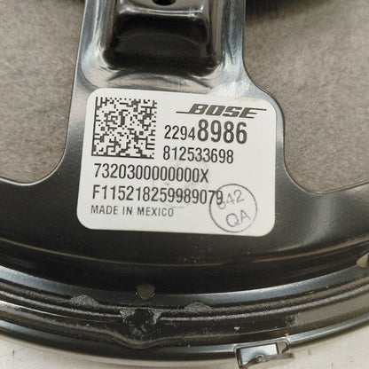 Cadillac XTS Subwoofer Sub Woofer Speaker      2016 2017 2018