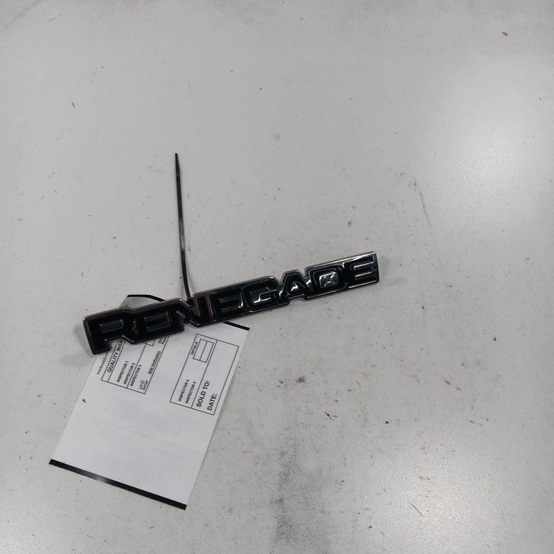 Jeep Renegade Front Door Badge 2017 2018 2019 2020 OEM