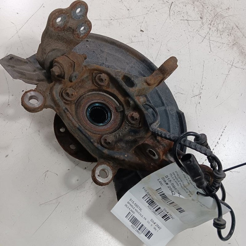 Driver Front Spindle Knuckle Bearing Hub 4 Door X Model AWD Fits 16-17 FIAT 500