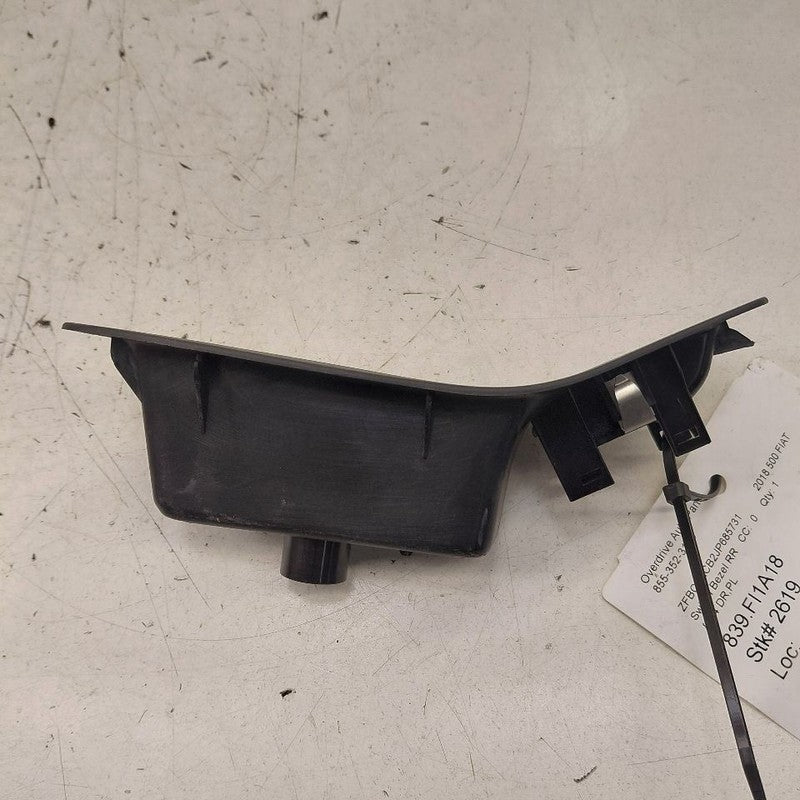 2018 Fiat 500 X Model Window Switch Bezel Trim Right Rear