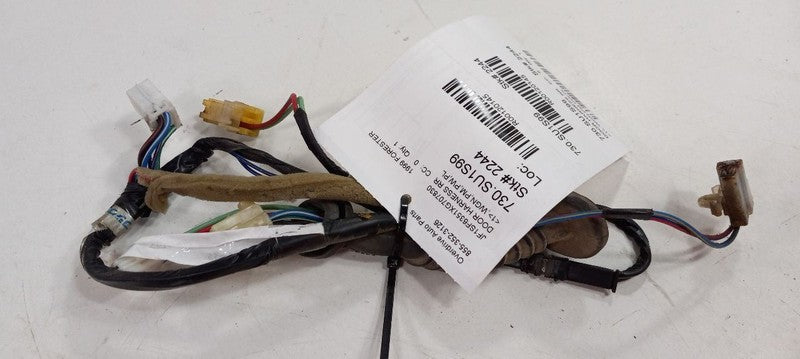 Subaru Forester Door Harness Wire Wiring Right Passenger Rear 1998 199