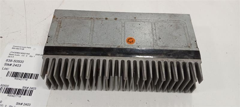 Audio Equipment Radio Amplifier Fits 07-09 LEXUS GS350