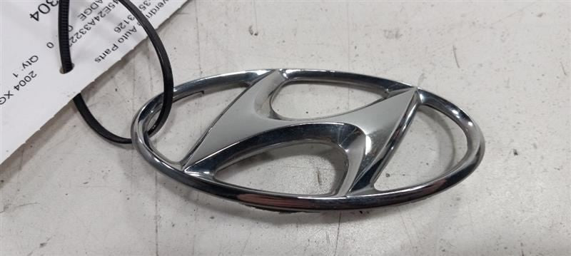 Hyundai XG350 Trunk Lid Logo Emblem Badge Rear Back 2003 2004 2005 OEM