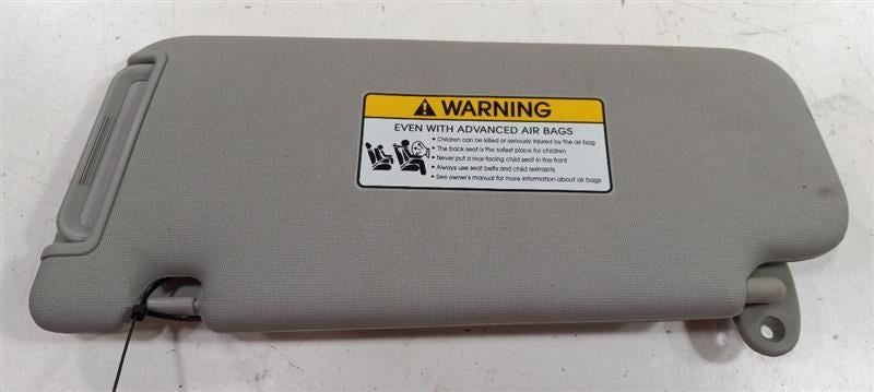 Passenger Right Sun Visor Without Illumination Sedan Fits 10-13 Kia Fo