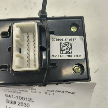 Driver Front Door Lock And Window Switch Fits 17-22 Kia Sportage