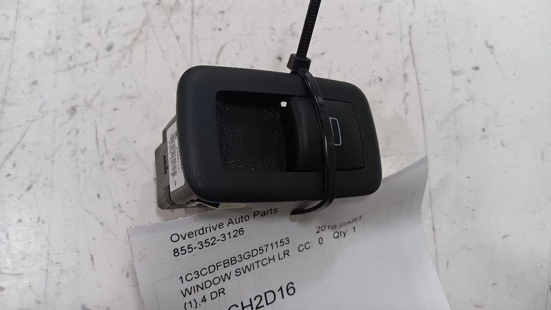 Dodge Dart Window Switch Power Left Rear  2013 2014 2015 2016
