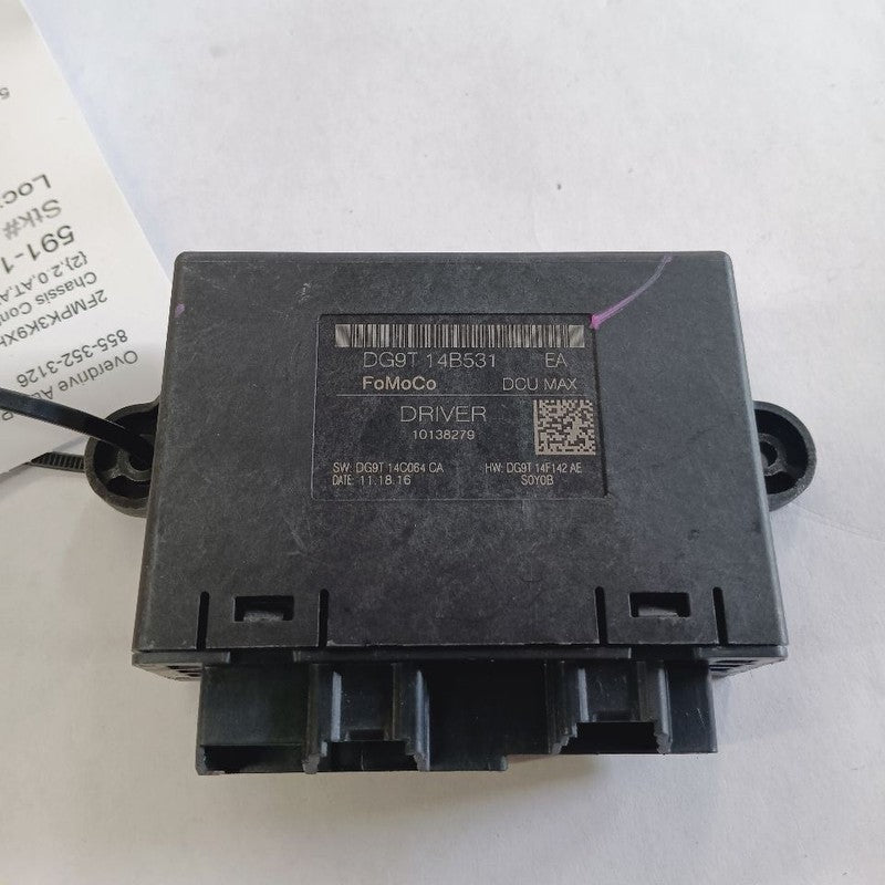 2019 Ford Edge Driver Left Front Door Control Module