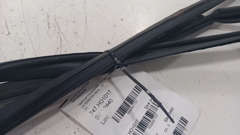 Honda Civic Door Glass Window Seal Rubber Left Rear Back  2016 2017 2018 