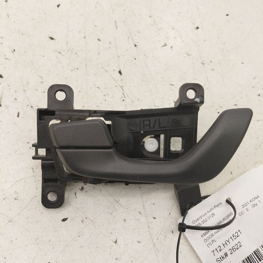 Hyundai Kona Door Handle Left Driver Rear Interior Inside  2021 2020 2