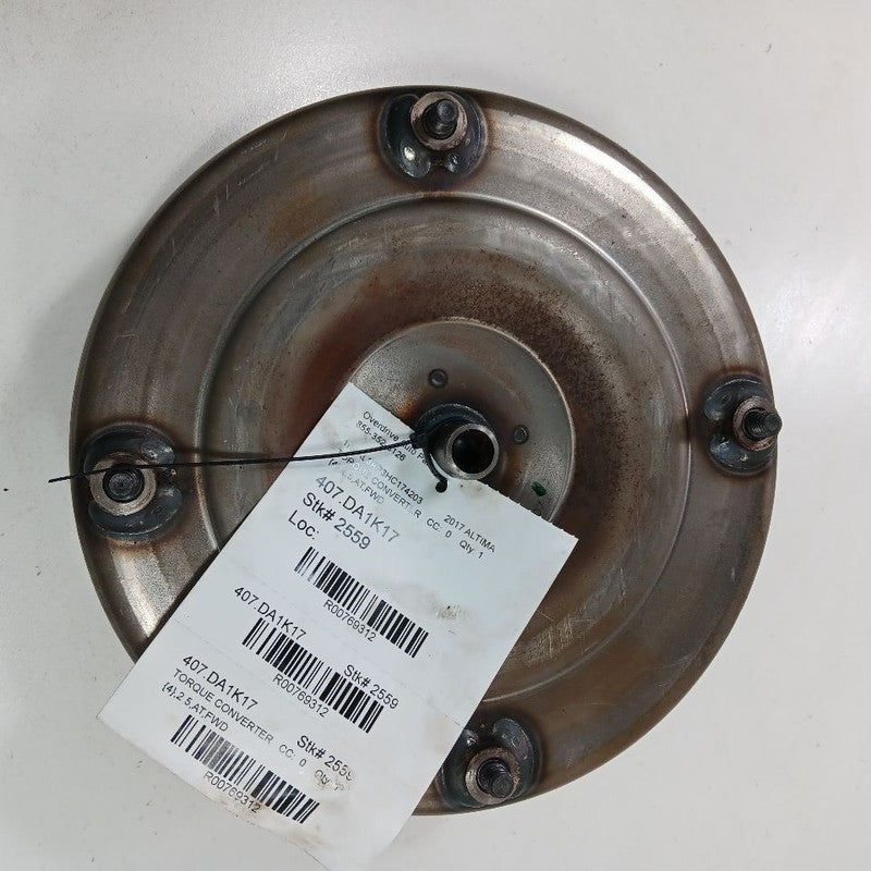 Nissan Altima Automatic Transmission Torque Converter  2.5L 2017 2016