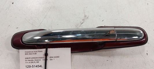 8365039000 Left Door Handle Exterior Assembly Rear Fits 01-05 XG SERIES