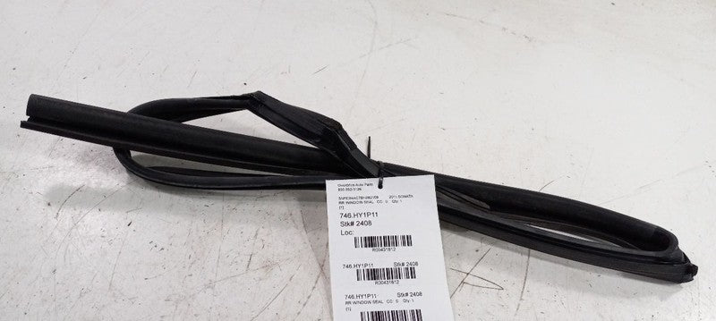 Hyundai Sonata Door Glass Window Seal Rubber Right Passenger Rear Back
