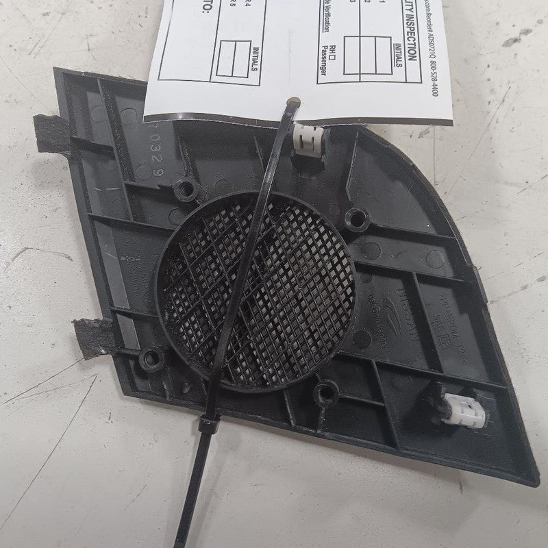 INFINITI QX50 Dash Speaker Cover Right Passenger Side  2017 2016 2015 2014