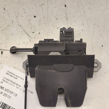 Volvo S60 Trunk Latch  2018 2017 2016