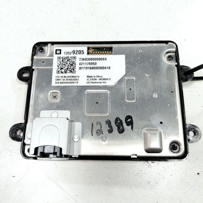 Communication Wireless Charger Computer Module 13529205 K4C 19-25 Chevy Malibu