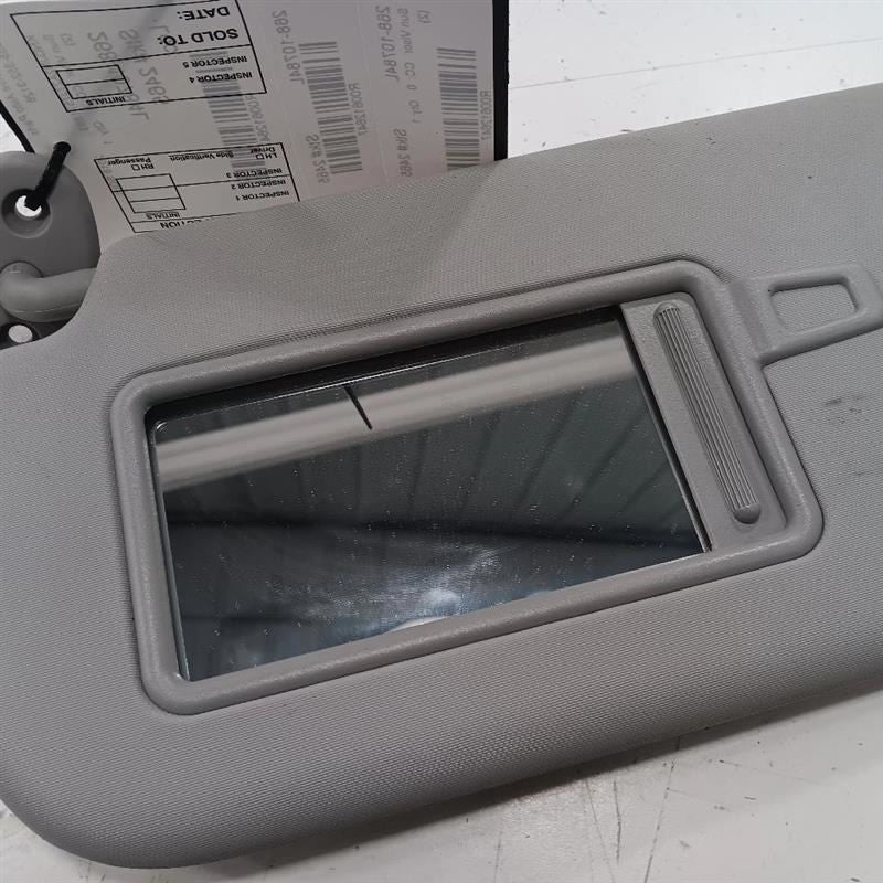 Driver Left Sun Visor Shade Model Illuminated Without Sunroof 14-19 Ki