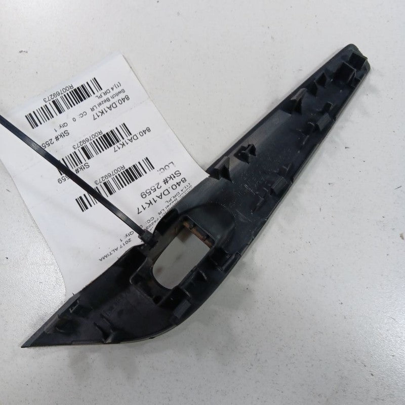 Nissan Altima Window Switch Bezel Left Rear 2017 2016 OEM