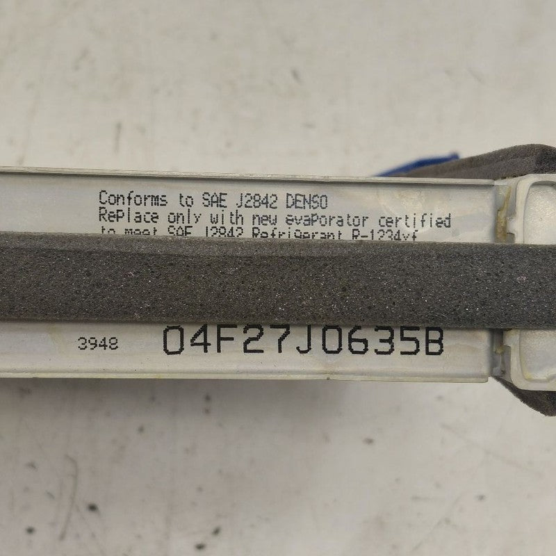 Air Conditioning AC Evaporator VIN Fu 7th And 8th Digit 16-22 Toyota P