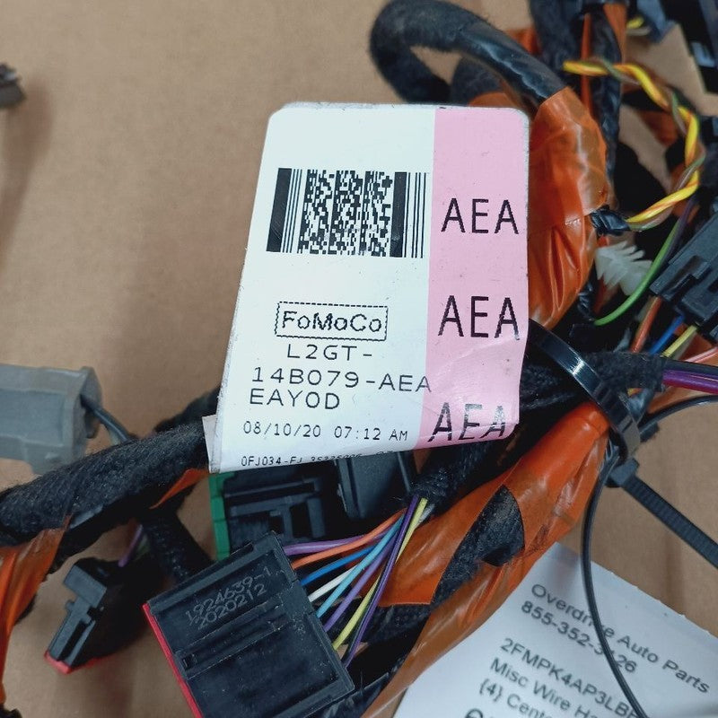 Ford Edge Center Console Wires {L2GT14B079} 2019 2020 2021 2022