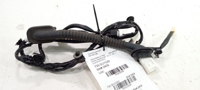 Subaru Impreza Right Passenger Rear Door Harness Wire Wiring 2020 2019